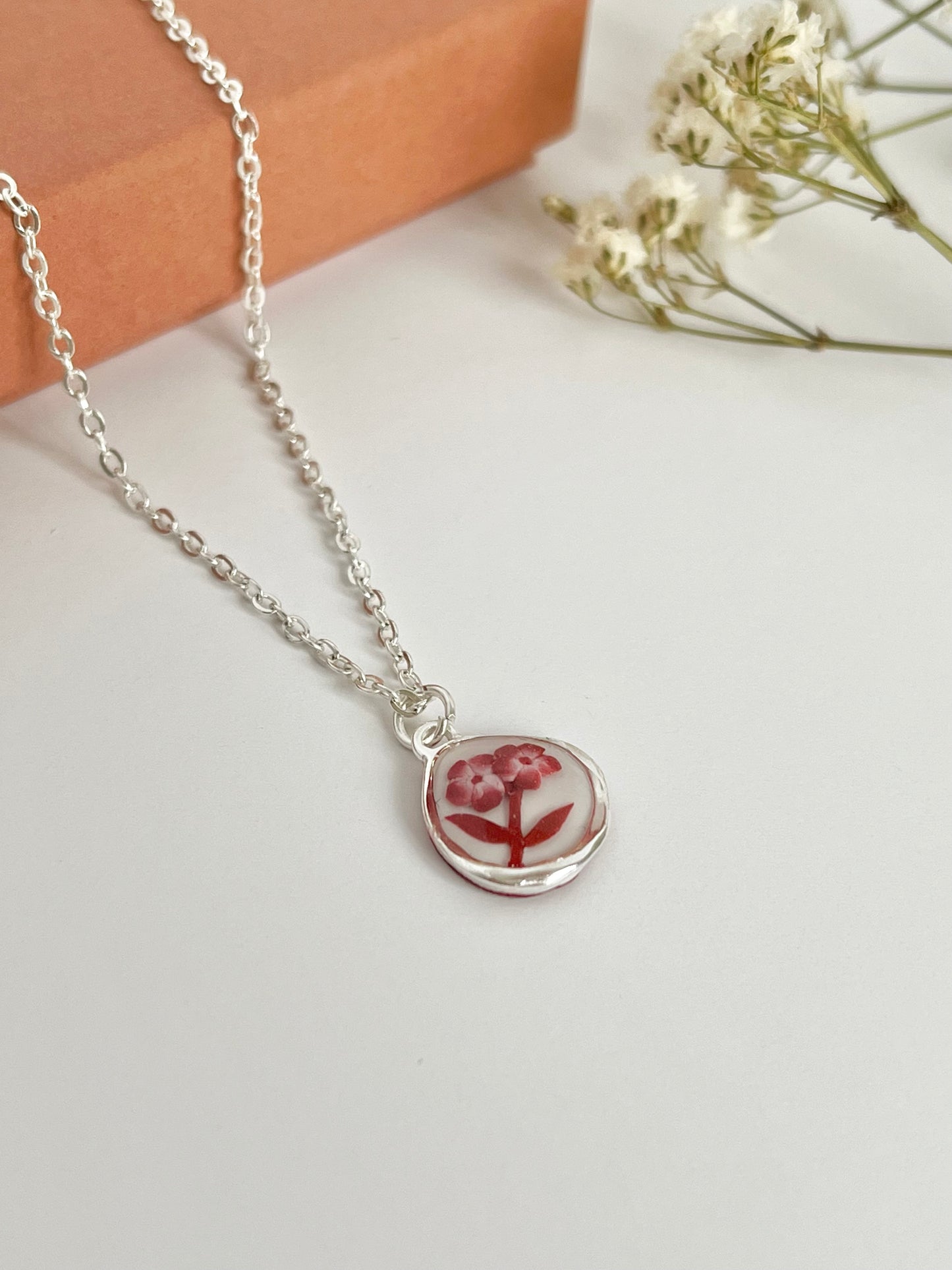 Red China Necklace No. 1