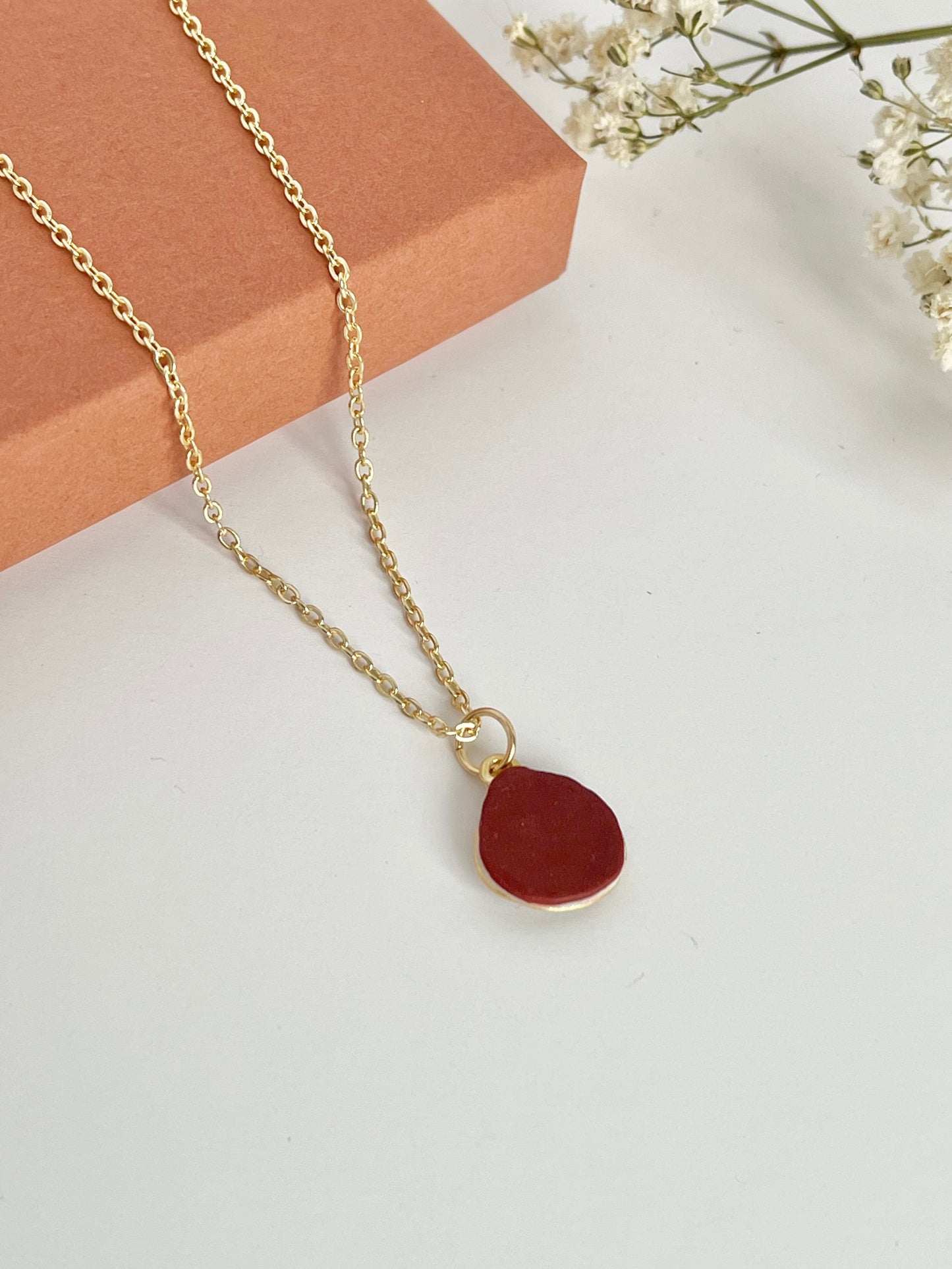 Red China Necklace No. 1