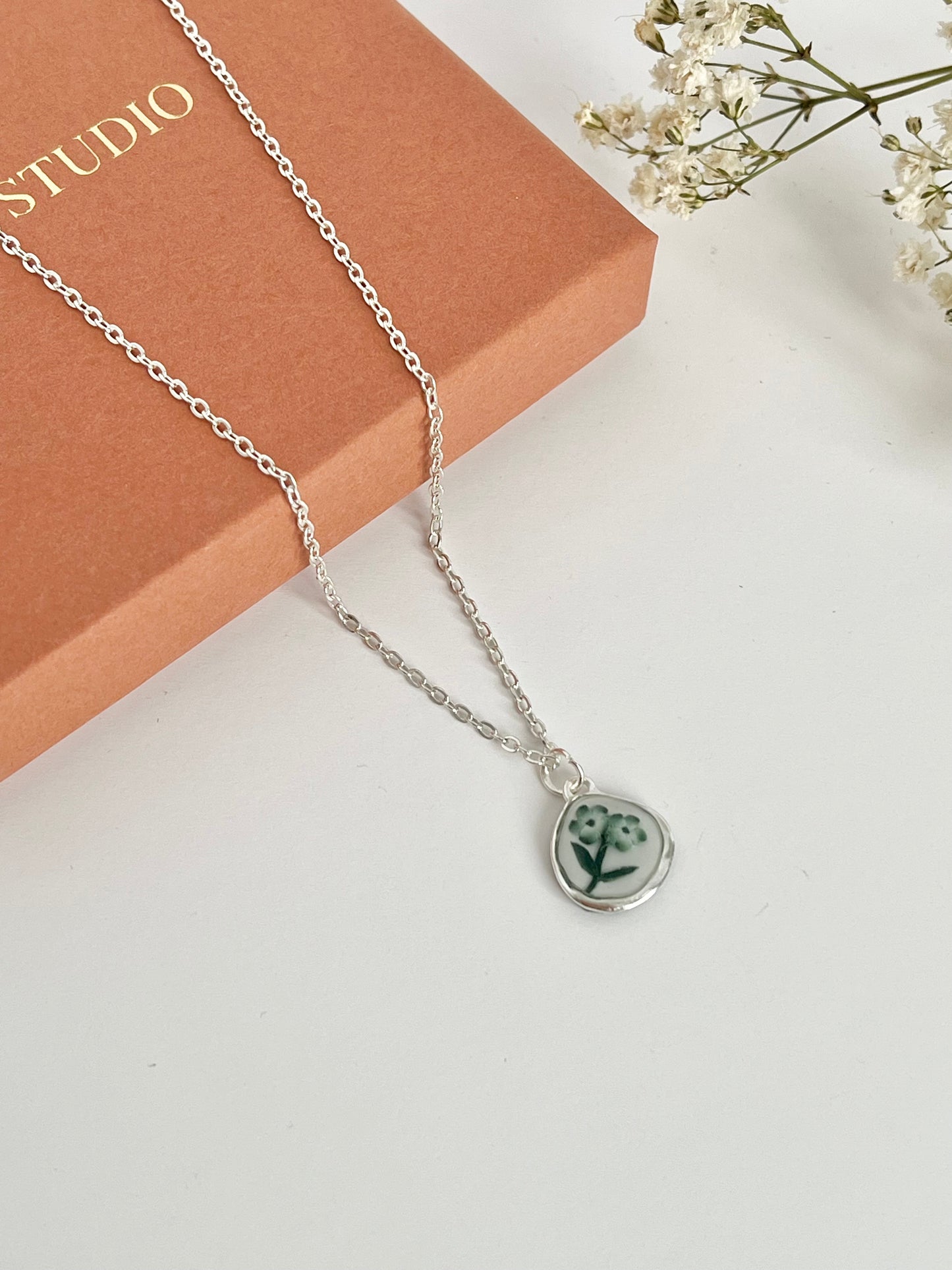 Green China Necklace No. 1