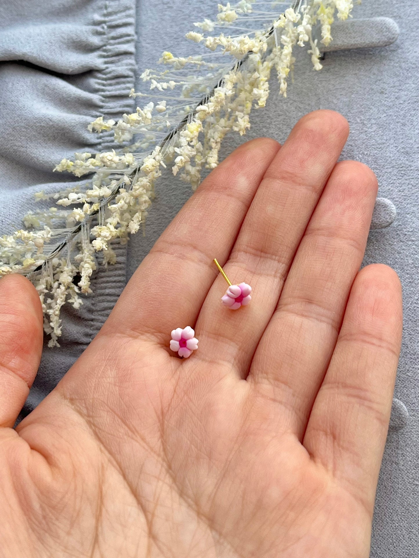 Cherry Blossom Mini Studs
