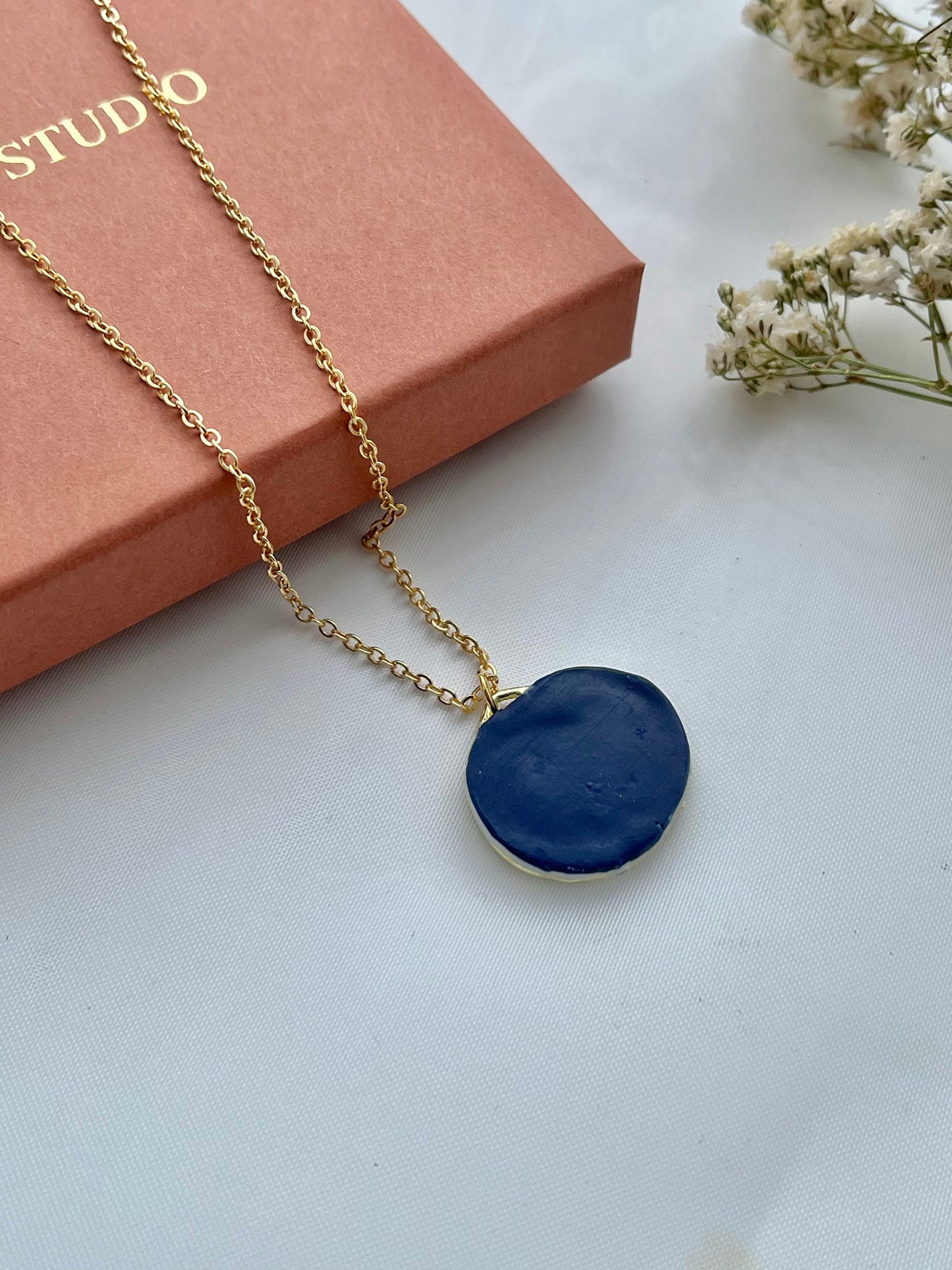 Blue China Necklace No. 2
