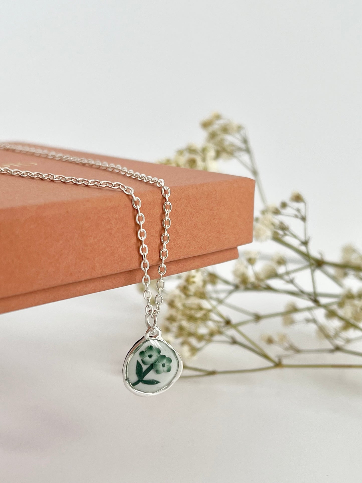 Green China Necklace No. 1