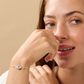 Clay Bracelet | Blue China Bracelet