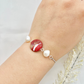 Clay Bracelet | Clay & Pearl Bracelet