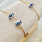 Clay Bracelet | Blue China Bracelet