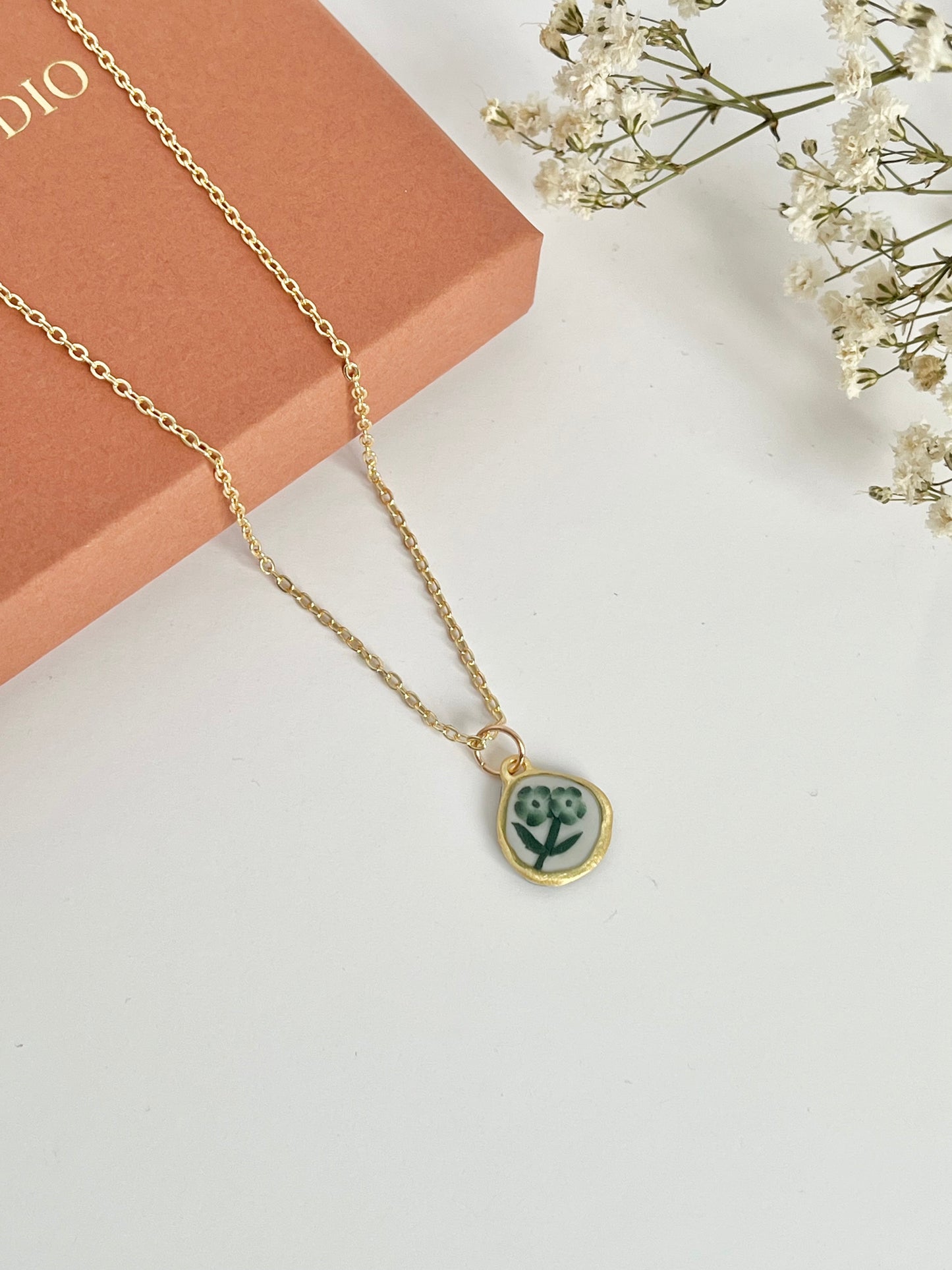 Green China Necklace No. 1