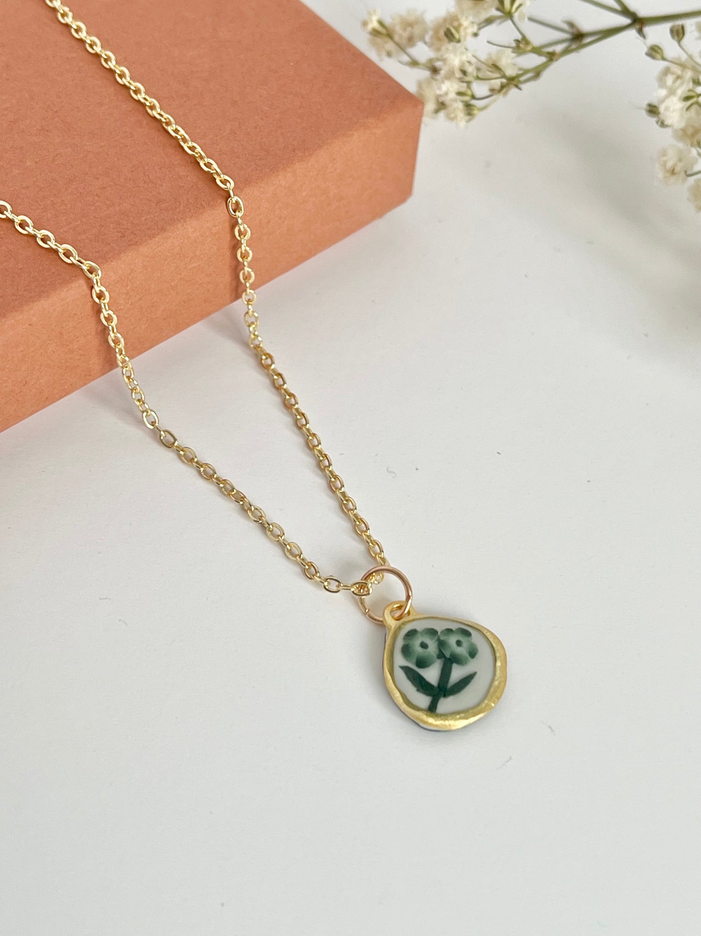 Green China Necklace No. 1
