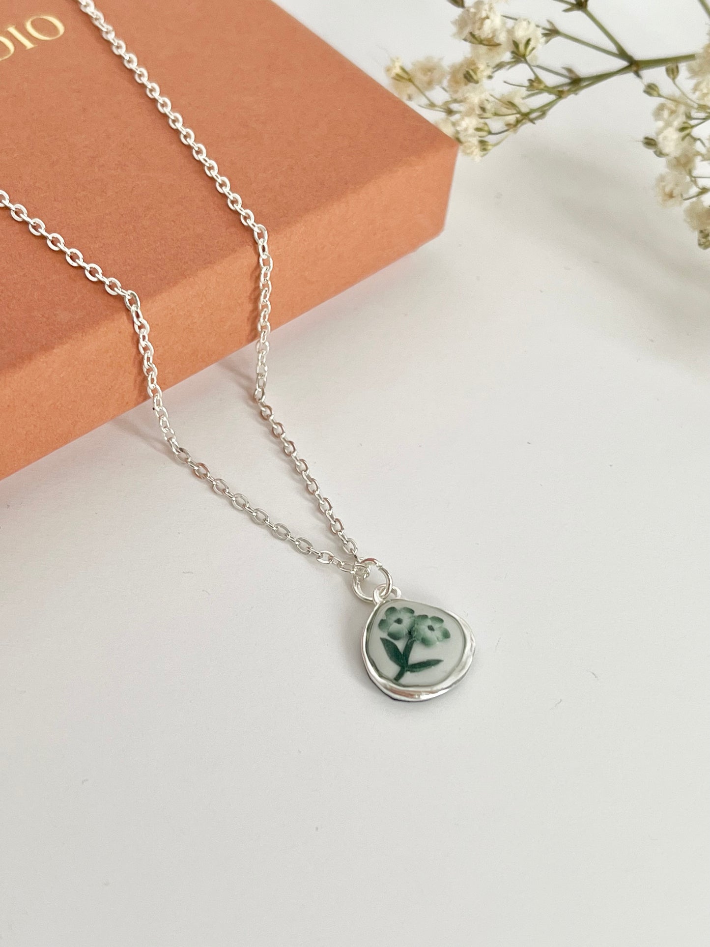 Green China Necklace No. 1