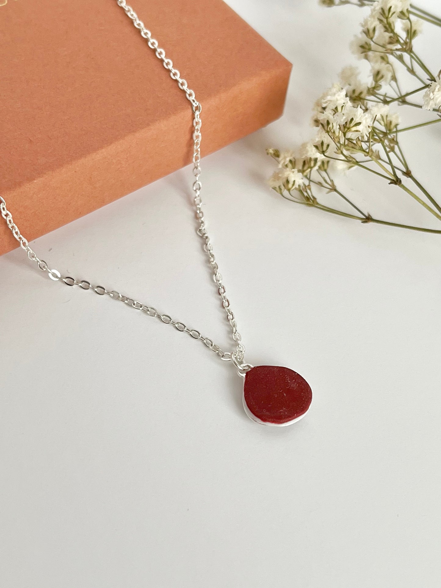 Red China Necklace No. 1