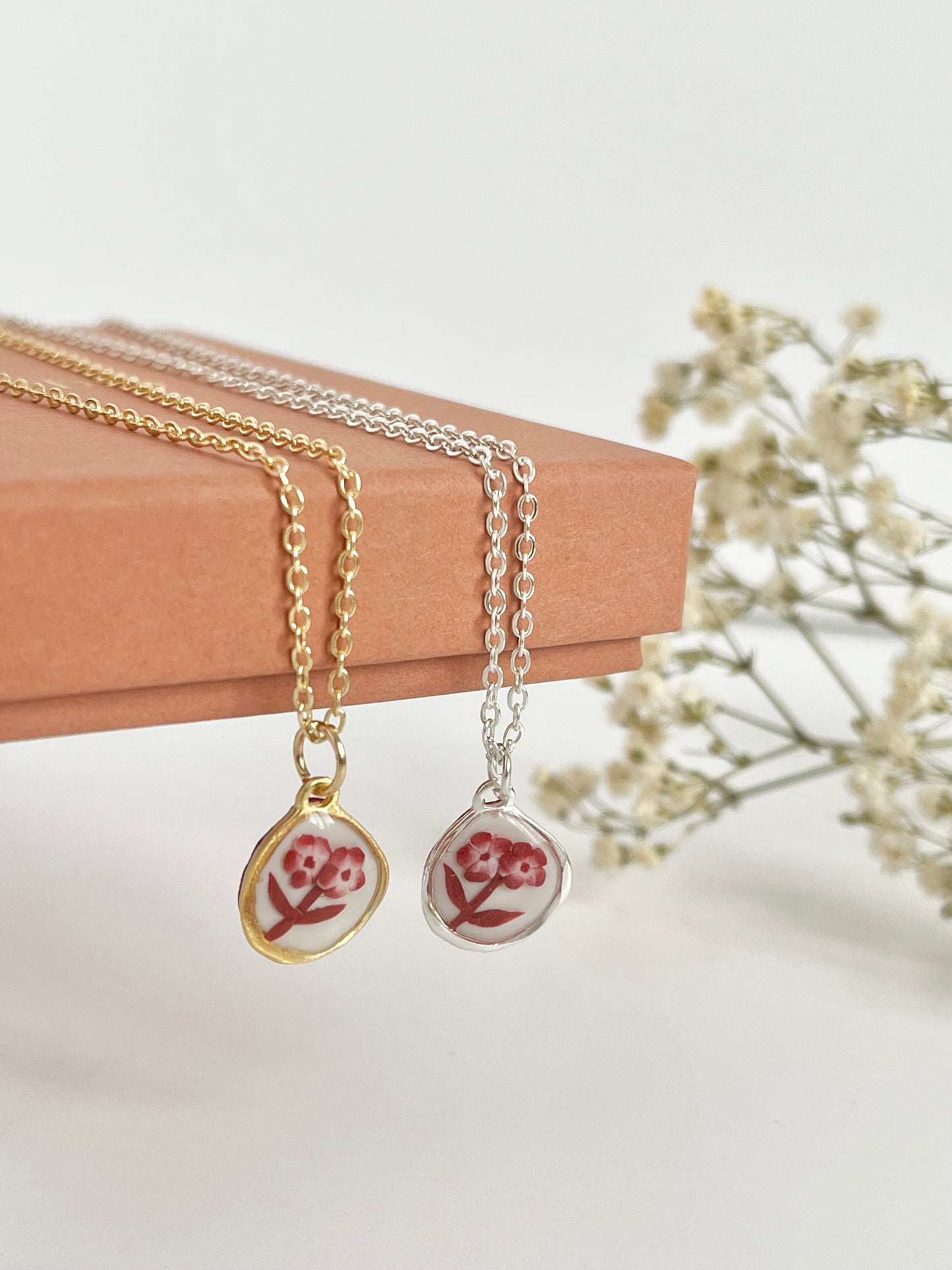 Red China Necklace No. 1