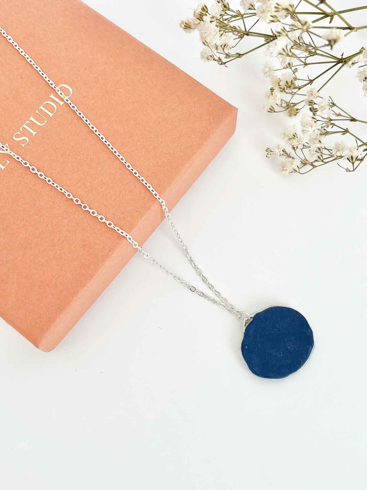 Blue China Necklace No. 2