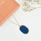 Blue China Necklace No. 3