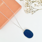 Blue China Necklace No. 3