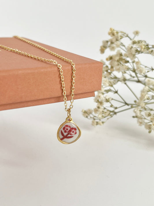 Red China Necklace No. 1