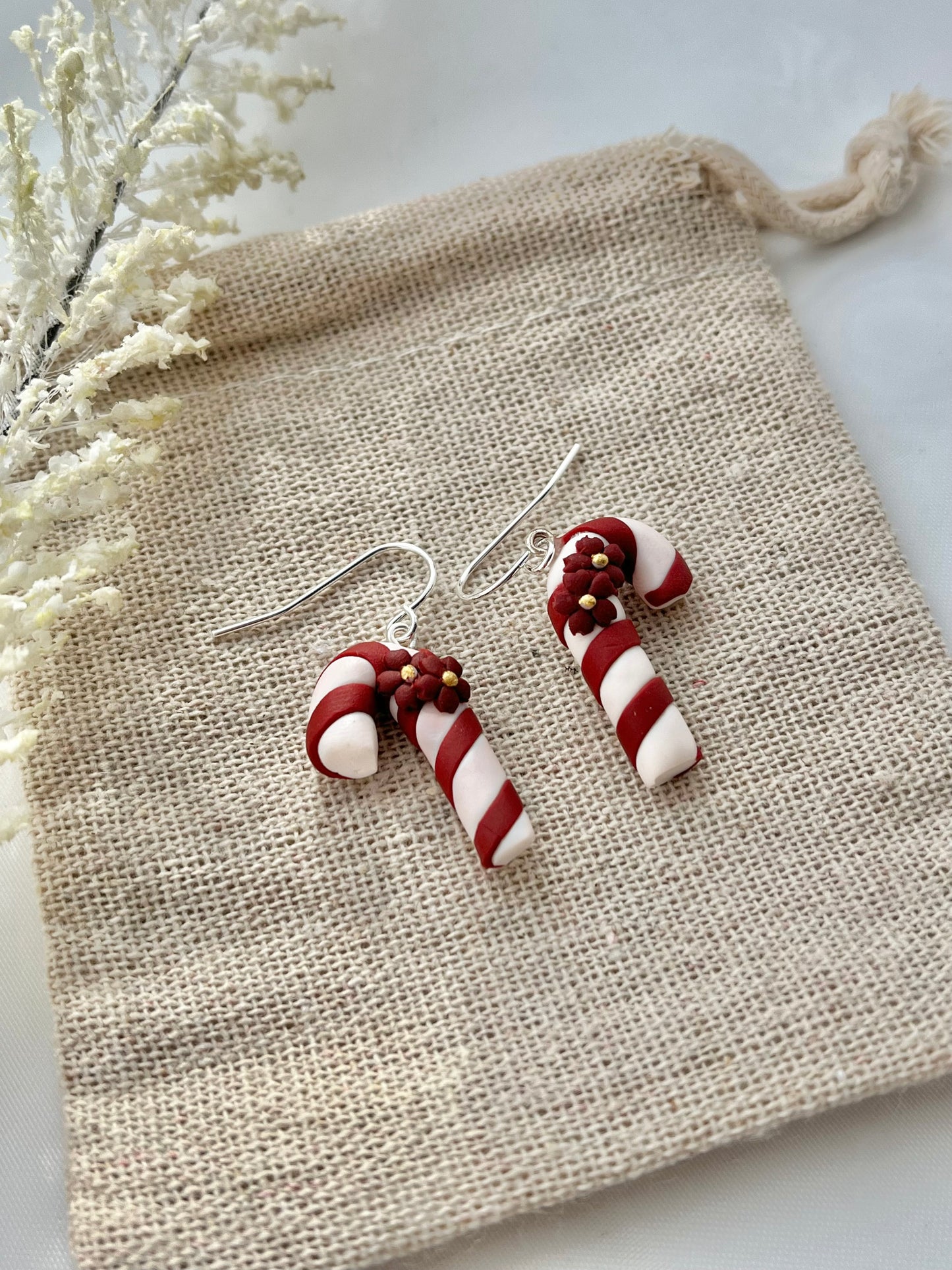 Candy Cane Earrings