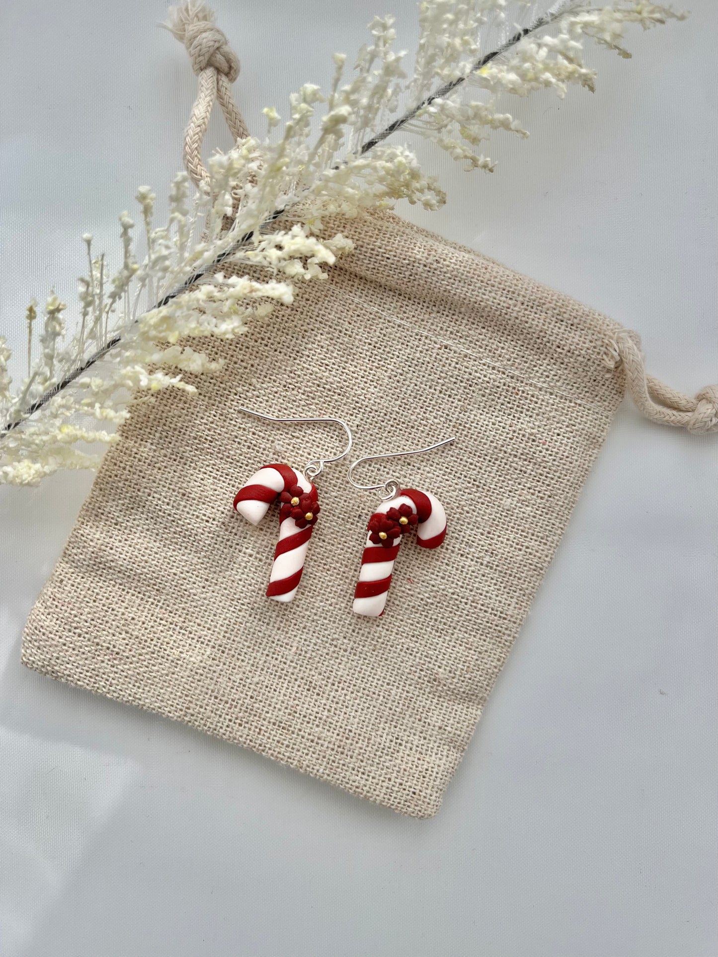 Candy Cane Earrings