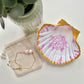 Handcrafted Floral Shell Jewellery Dish