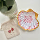 Handcrafted Floral Shell Jewellery Dish