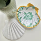 Handcrafted Floral Shell Jewellery Dish