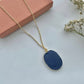 Blue China Necklace No. 3