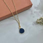 Blue China Necklace No. 1