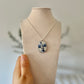 Blue China Necklace No. 3