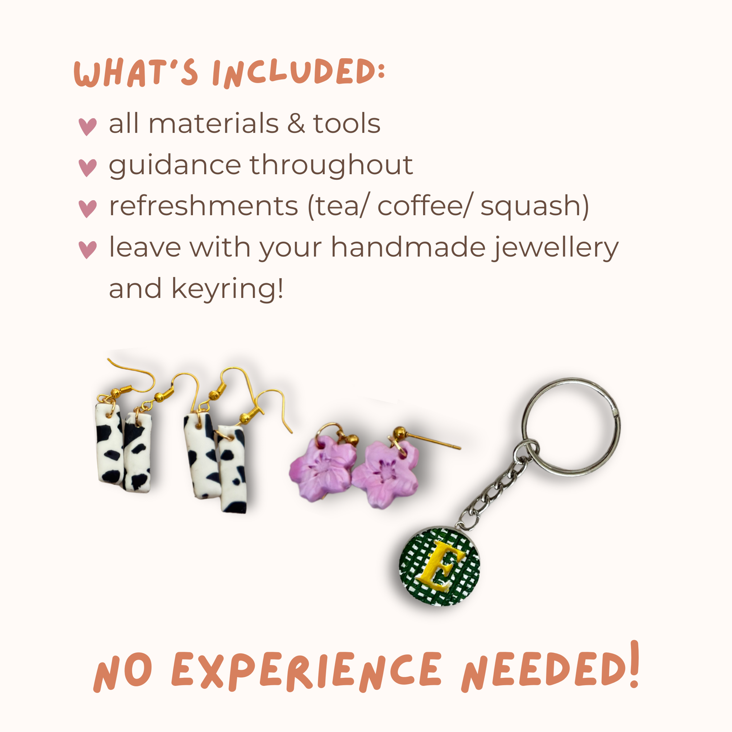 Polymer Clay Earrings Workshop - Sat 29th Aug at Aunty Social, Blackpool