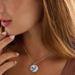 Blue China Necklace No. 2